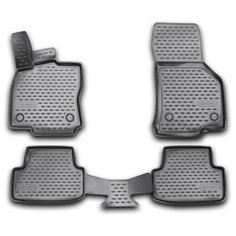 Коврики 3D в салон VW Golf VII, 2013-> 4 шт. (полиуретан) Element