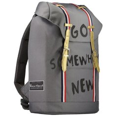 Рюкзак Bruno Visconti® городской серый «новые места» Арт. 12-011-011/05