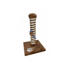 Papillon - Когтеточка "Эко- Столбик" бежевая, 25*25*40 см