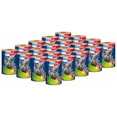 Консервы MON AMI для взрослых кошек с курицей (350 гр х 20 шт)