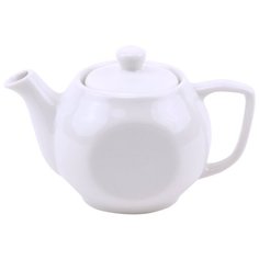 Добрушский фарфоровый завод Чайник "Соло" 400 мл, белый