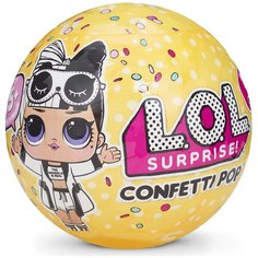 LOLs MGA Entertainment Кукла шарик LOL Сюрприз - Конфетти Поп 3 серия, 2 волна (L.O.L. Surprise! Confetti Pop)