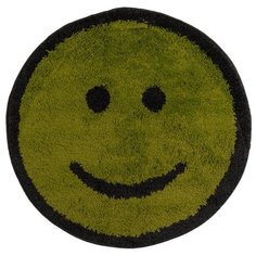 Ковер детский LUCKY Смайлик, цвет зеленый d100 арт. УКД-1004-05 Kamalak Tekstil