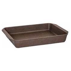Противень мечта Granit Brown 33х22 см, Антипригарное гранитное покрытие