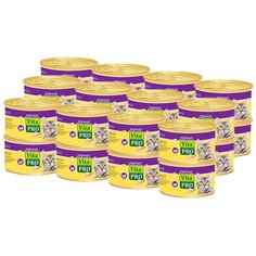 VITA PRO LUXE для взрослых кошек мусс с курицей (85 гр х 24 шт)