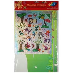 Color kit/ Фигуры / Мозайка- стикеры /Мозаика - стикеры Спортивная площадка 29х20 SD- TE 21-22