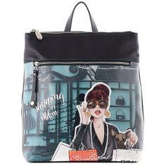 Городской женский рюкзак CURANNI с принтом Шоппинг