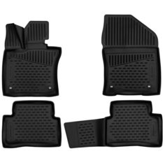 Коврики 3D в салон подходят для LEXUS UX, 2018-> хетчбек, Европа, 4шт. (полиуретан) Element