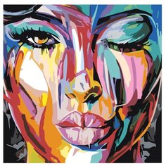 Картина по номерам, 80 x 80, RO124, "Живопись по номерам", набор для раскрашивания, раскраска