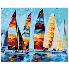 Картина по номерам, 60 x 75, LA26, "Живопись по номерам", набор для раскрашивания, раскраска