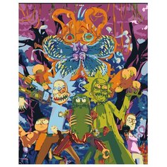 Картина по номерам, 60 x 75, Z- AB449, "Живопись по номерам", набор для раскрашивания, раскраска