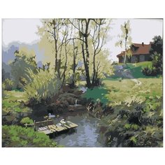 Картина по номерам, 72 x 90, Z-AB591, "Живопись по номерам", набор для раскрашивания, раскраска