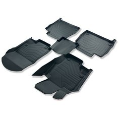 Автоковрик SRTK 3D люкс Mercedes-benz GLE W167 (2018-), высокий борт, резина