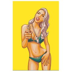 Картина по номерам, 60 x 90, Z-AB536, "Живопись по номерам", набор для раскрашивания, раскраска