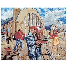 Картина по номерам, 60 x 75, LV13, "Живопись по номерам", набор для раскрашивания, раскраска