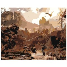 Картина по номерам, 60 x 75, Z-AB411, "Живопись по номерам", набор для раскрашивания, раскраска