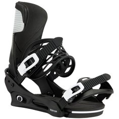 Крепления для сноуборда BURTON Mission Re:Flex, L, black/white wing
