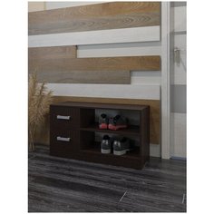 Обувница 2 Уфимка, Тумба обувница, 2 ящ 97х35.5х53см Мебельная фабрика 1 плюс 1