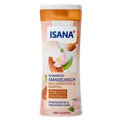 ISANA Шампунь для волос ISANA с миндальным молочком для сухих и повреждeнных волос 300 мл