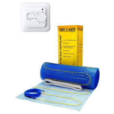 Теплый пол / нагревательный мат Grand Meyer EcoNG150-055 (5,5 кв. м, 150 Вт). Терморегулятор В подарок!