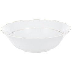 Салатник 25 см; "Constance", декор "Отводка золото Thun1794