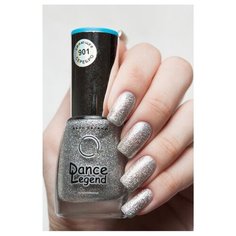 Лак Dance Legend Сияющее серебро, 15 мл, 901