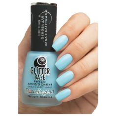 Dance Legend базовое покрытие Glitter Base Color, light blue