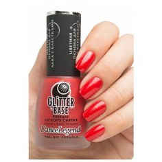 Dance Legend базовое покрытие Glitter Base Color, red