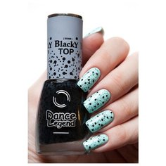 Dance Legend верхнее покрытие Top Blacky, прозрачный/черный