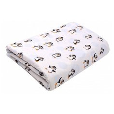 Forest kids Пододеяльник Funny Penguins 110 х 140 см белый