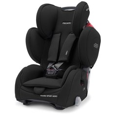 Автокресло группа 1/2/3 (9-36 кг) Recaro Young Sport Hero, deep black