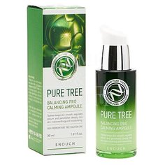 Успокаивающая сыворотка с экстрактом чайного дерева Enough Pure Tree Balancing Pro Calming Ampoule 30 мл.