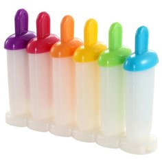 Форма для мороженого Tescoma Bambini 6 ячеек, 668218, прозрачный/белый