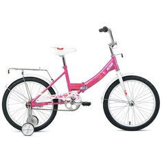 Детский велосипед ALTAIR City Kids 20 Compact (2021) розовый 13" (требует финальной сборки)