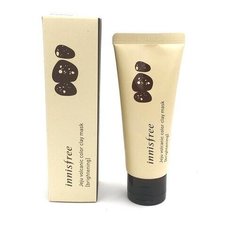 Innisfree Volcanic Color Clay Mask Brightning Yellow Осветляющая маска для лица с витамином С для сияния кожи, 70 мл