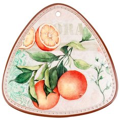 Подставка под горячее с пробкой "Фруктовое ассорти", 20х21 см., Nouvelle, 4730190-3