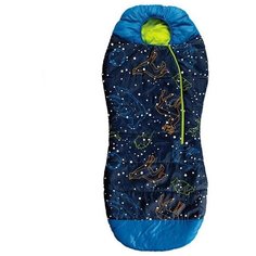 Спальный мешок, детский AceCamp со светонакопительным рисунком Blue/Кокон, 3978