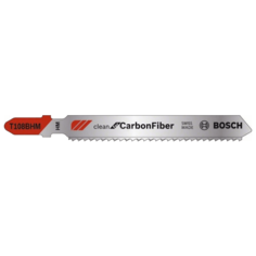 Пилки для лобзиков BOSCH T 108 BHM HM Cf CarbonFiber (3шт)