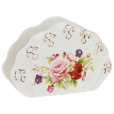 Салфетница "Цветочный аромат", Best Home Porcelain, 2080123-4