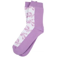 Детские махровые носки Брестские сиреневые, размер 21-22