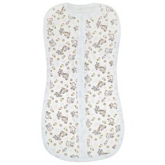 Многоразовая пеленка Ангелочки из интерлока набивного на молнии 10271 р. 56, белый