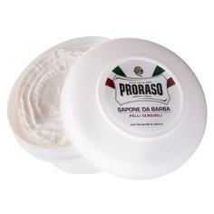Мыло для Бритья для Чувствительной Кожи c Зелёным Чаем и Овсом Proraso