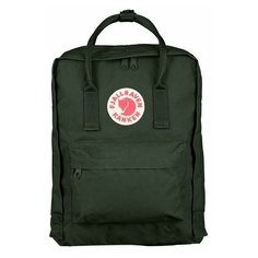 Рюкзак Fjallraven Kanken, темно-зеленый, 27х13х38 см, 16 л