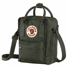 Сумка Fjallraven Kanken Sling, темно-зеленый, 20х15х8 см, 2, 5 л