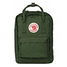 Рюкзак Fjallraven Kanken Laptop 13", темно-зеленый, 25х16х35 см, 13 л