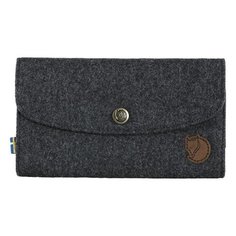 Кошелек Fjallraven Norrvage Travel Wallet, серый, 19х2х11 см