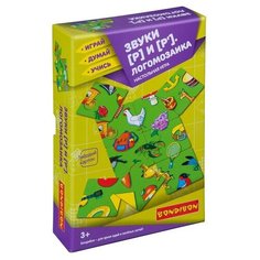 Настольная игра BONDIBON Логомозаика. Звуки [Р] и [Р] ВВ3919