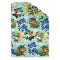 Покрывало Juno Superhero Kittens 712132 140х90 см superhero kittens
