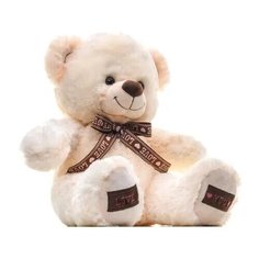 Мягкая игрушка плюшевый мишка медведь Love 65 см Молочный Good Toys