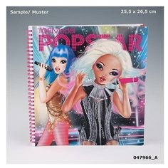 Альбом для раскрашивания TOP Model POP Star